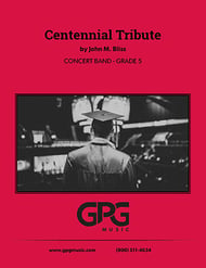 Centennial Tribute Concert Band sheet music cover Thumbnail